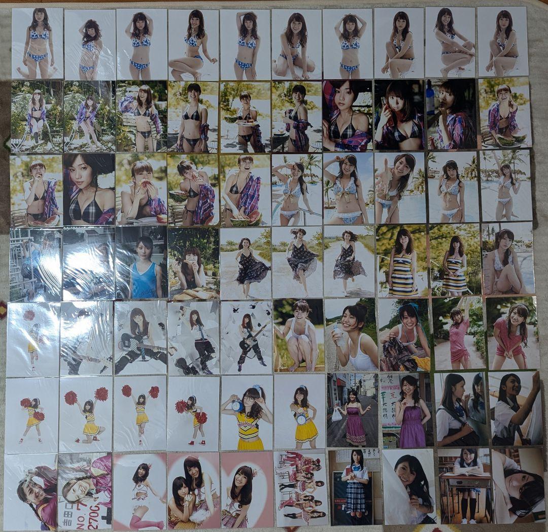 貴重 非売品 美品 オフショット 生写真 無修正 70枚 大島優子③