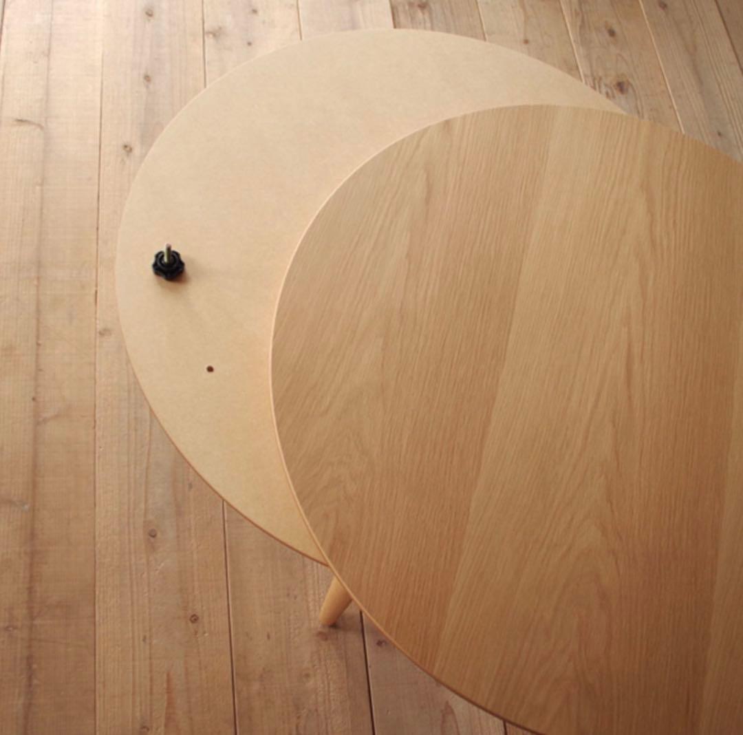 【美品】丸型こたつ 90cm｜miu｜ナチュラル｜動作確認済