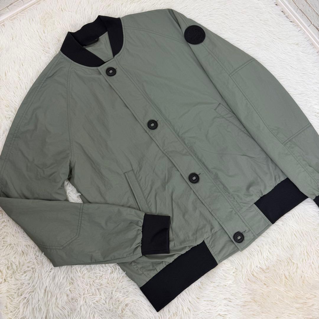 【極美品/現行】カナダグース バーレットボンバー カーキ XL 即完希少サイズ