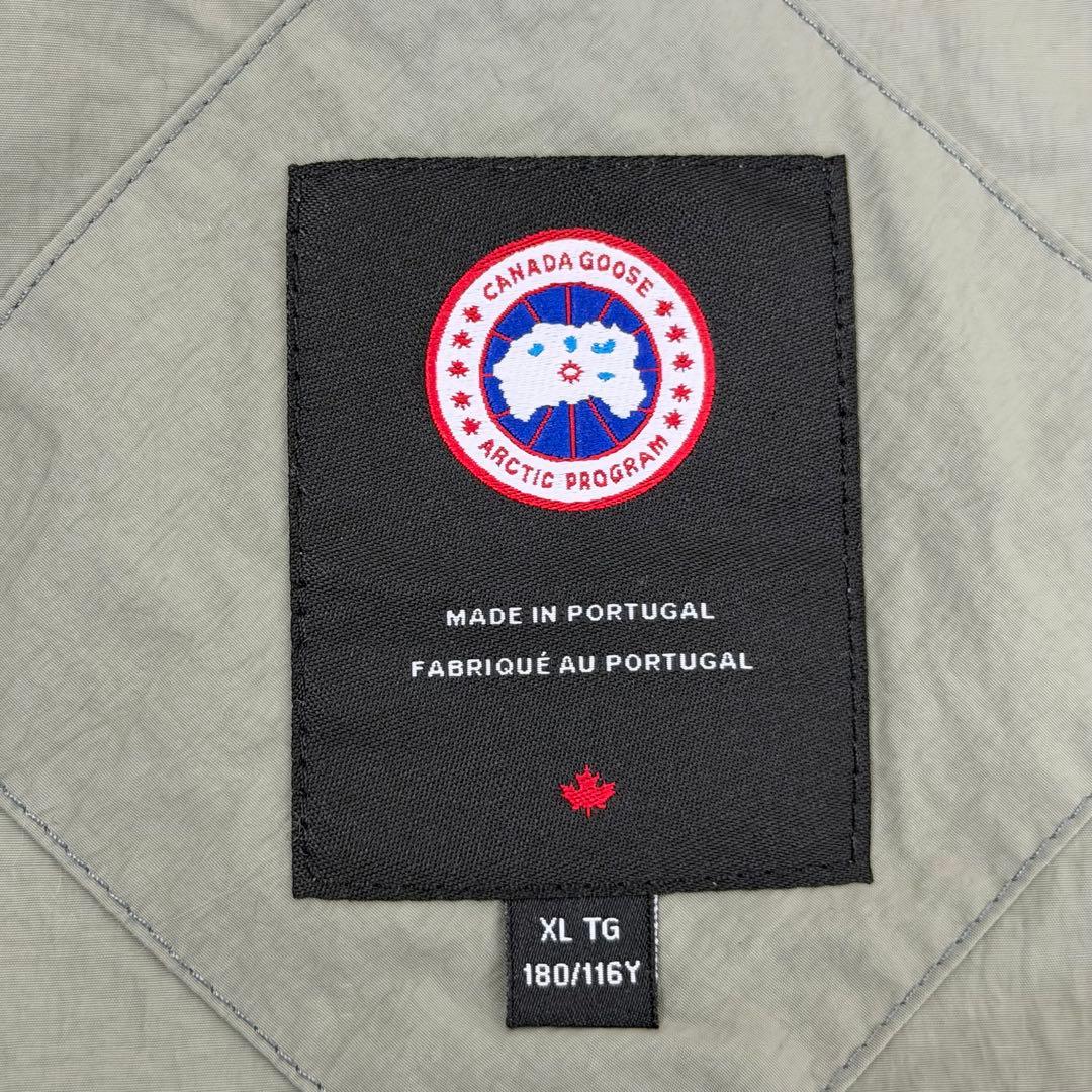 【極美品/現行】カナダグース バーレットボンバー カーキ XL 即完希少サイズ