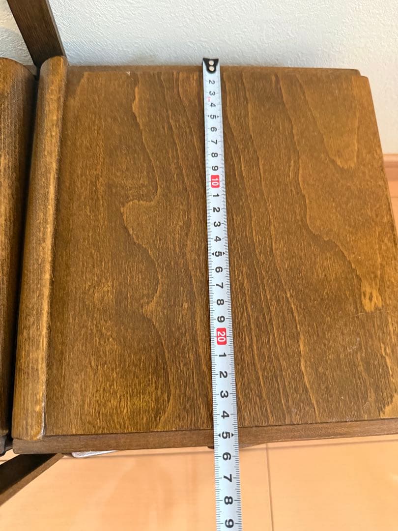 収納箱　大容量裁縫箱　フランスアンティーク　ノルウェー　木製　ヴィンテージ