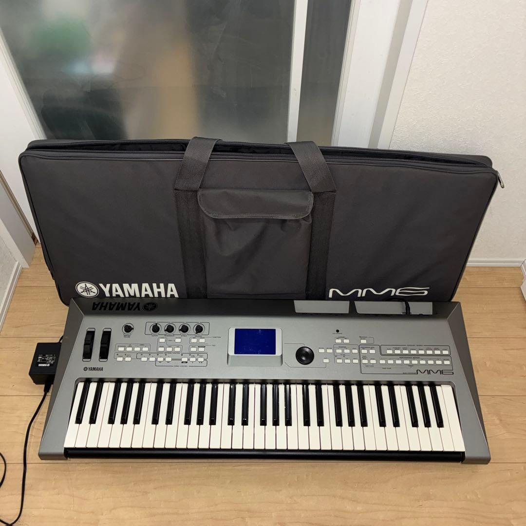 完動品！！ケース付き！YAMAHA MM6 シンセサイザー