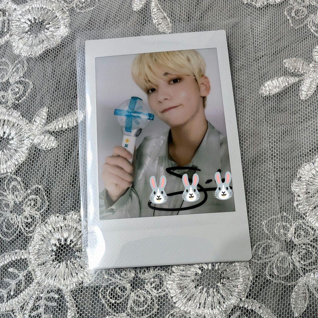 SOOBIN　チェキ　 直筆サイン　フォト　トレカ　TXT　スビン　トゥバ　モア