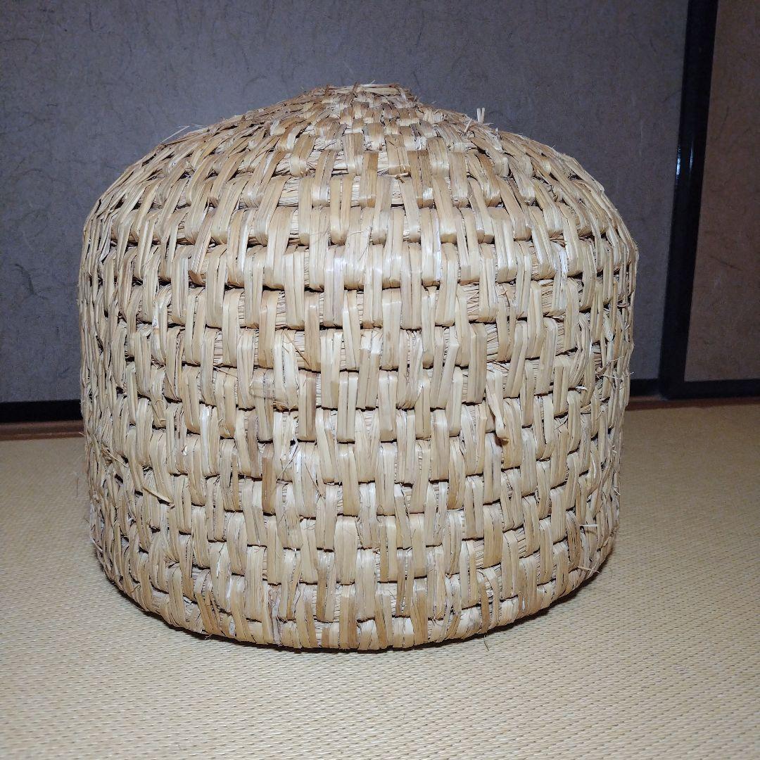 【即購入OK】猫ちぐら　稲わら製品　猫用ベッド