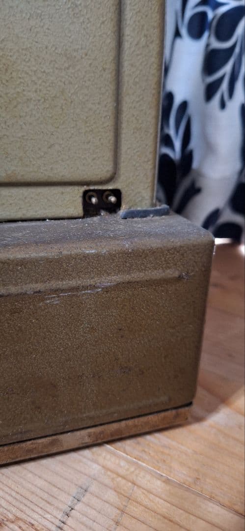 ビンテージ　レジスター　日本製 グレー　キング工業　インダストリアル