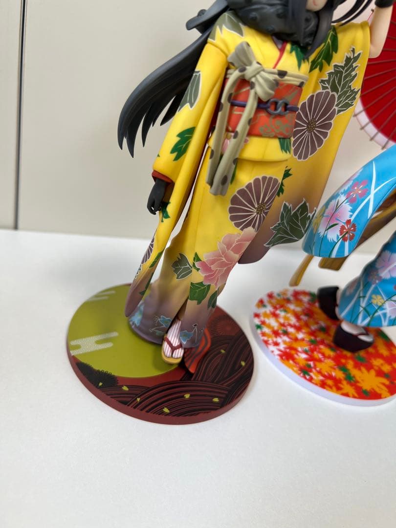 まどマギ舞妓、晴れ着フィギュア5体セット