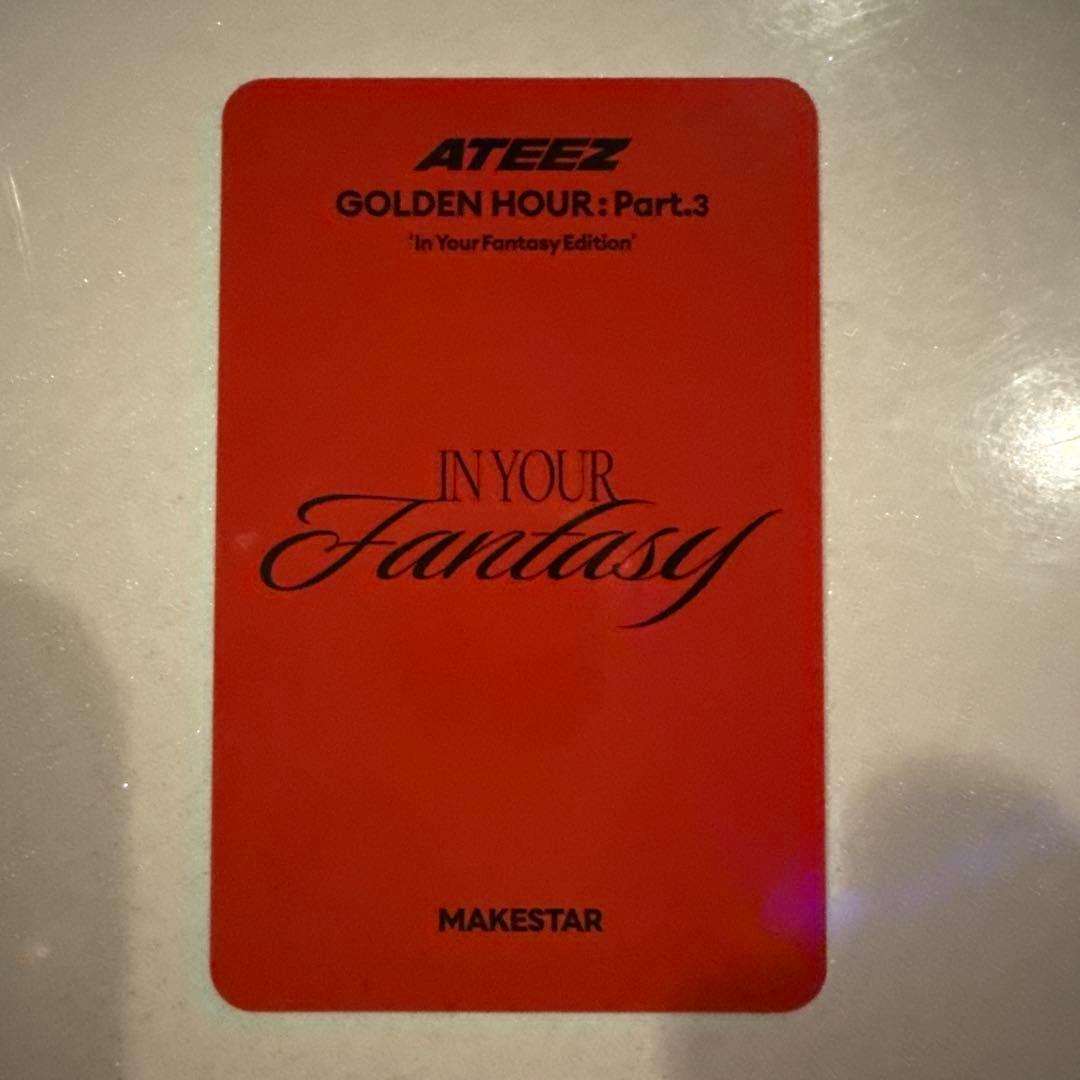 ATEEZ in your fantasy makestar トレカ ホンジュン