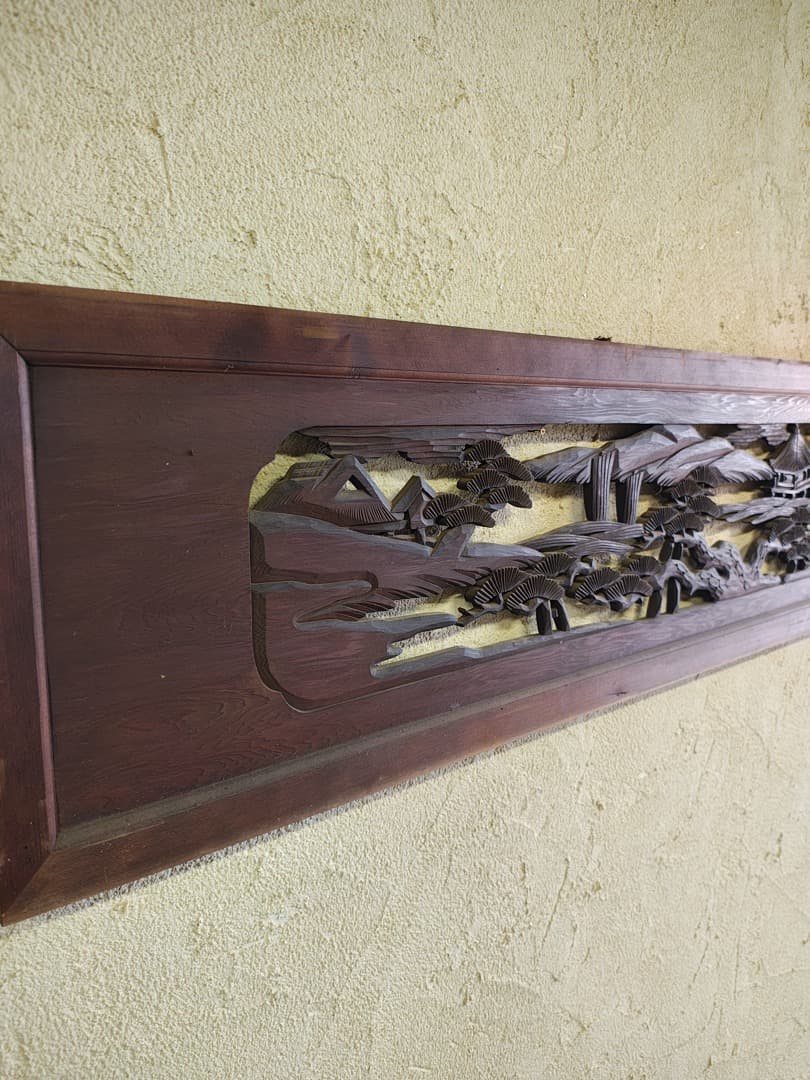 欄間１　古道具　ビンテージ　和建築　店舗什器　M0187