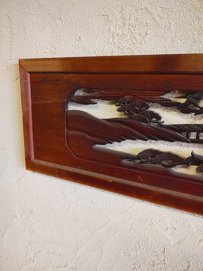 欄間１　古道具　ビンテージ　和建築　店舗什器　M0187