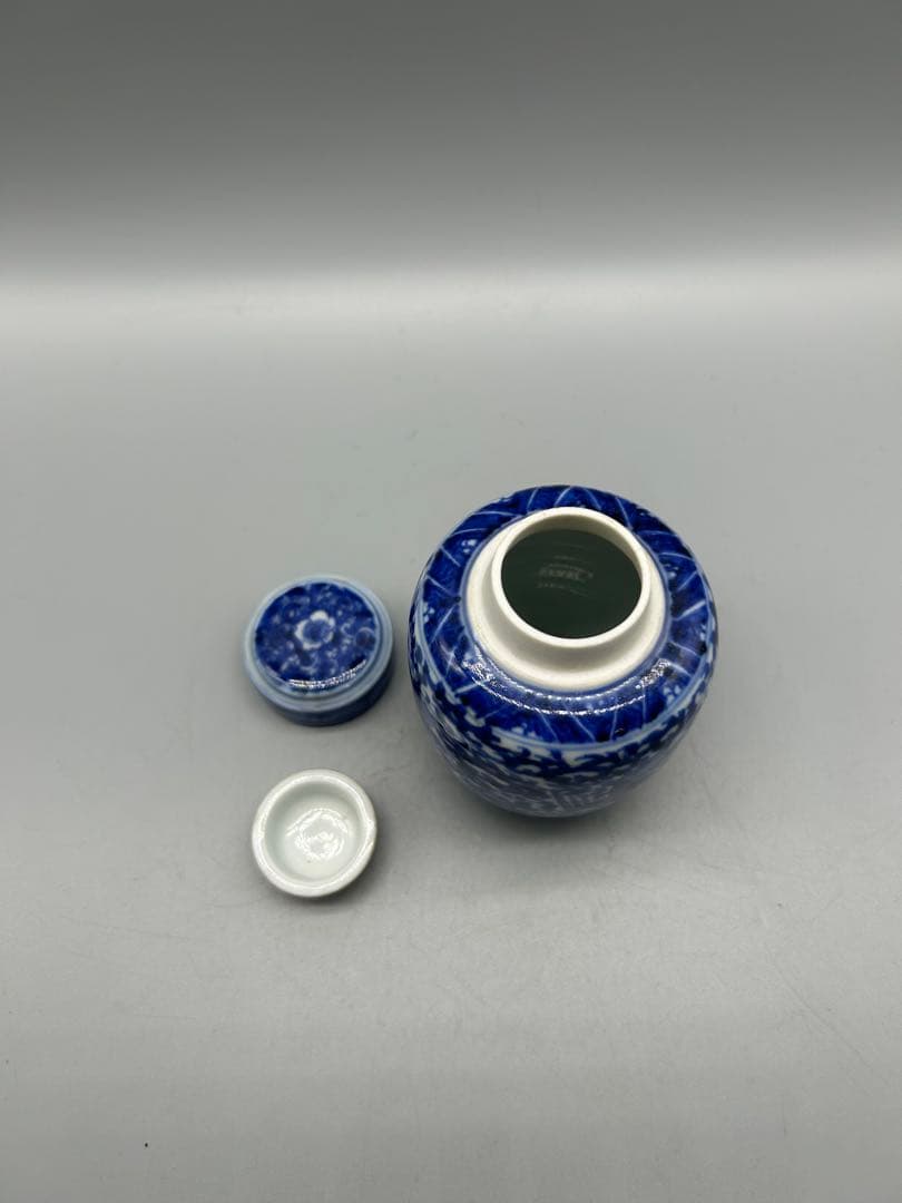 【骨董美品】日本大名家　本多佐平造　茶入れ