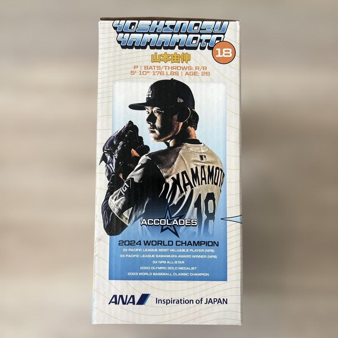 【球場配布】山本由伸 ボブルヘッド　ドジャース