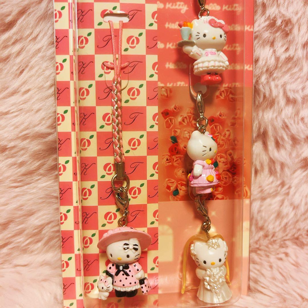 希少レア　ハローキティ　グッズコレクション　根付け　4Pアソート ② 2005