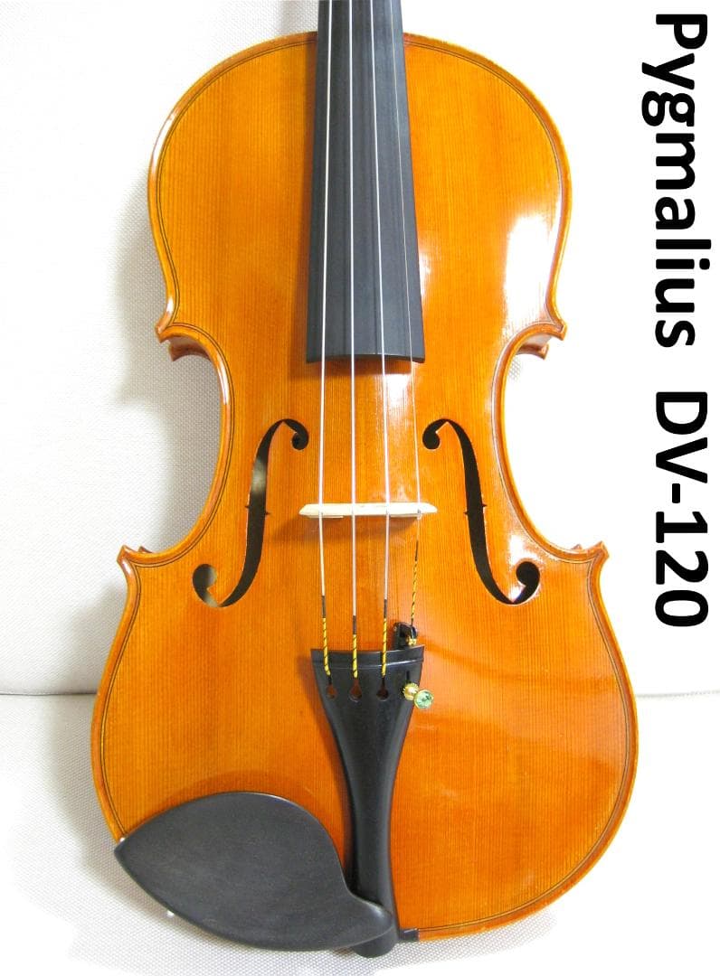 【良彩優音１枚板】 ピグマリウス DV-120 バイオリン 4/4 付属品セット