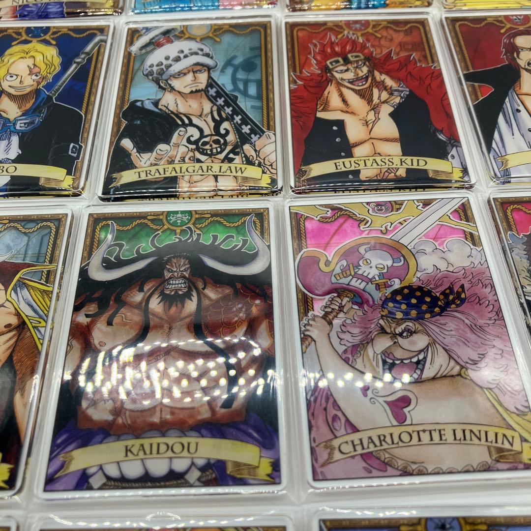 ワンピース ステータスカードコレクション第1、2弾コンプリートセット