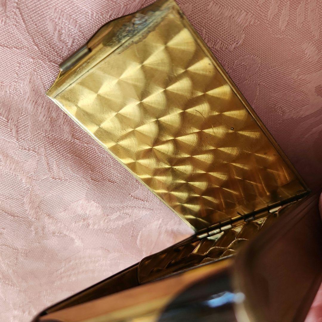 ヴィンテージミュージカルカムラ　アールデコ　ドイツ　ミラー　タバコケース　リップ