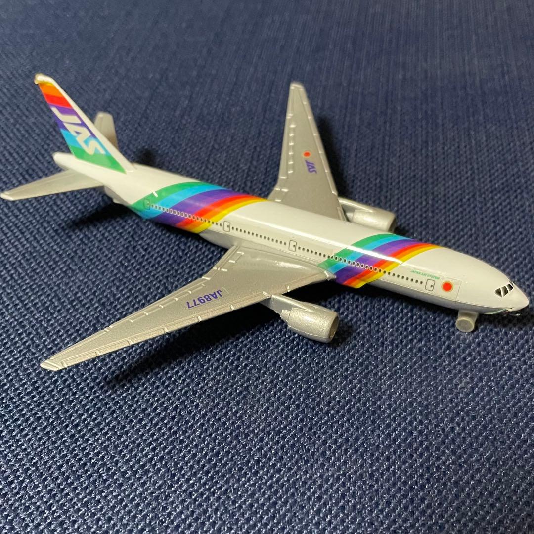 JAS レインボーセブン 777 ちびっ子空港セット ダイキャスト