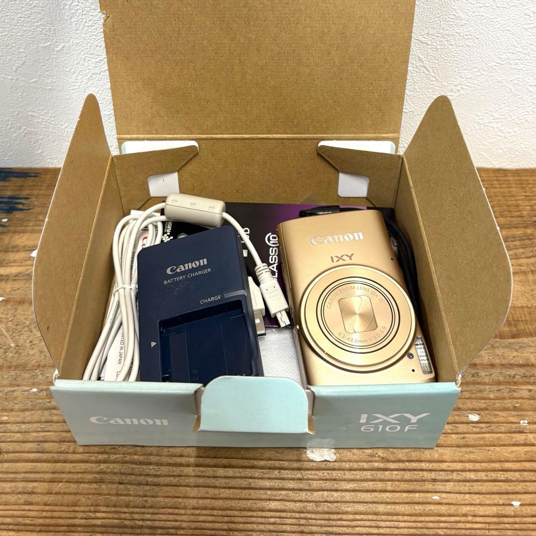 【訳あり稼動品】CanonデジタルカメラIXY610F