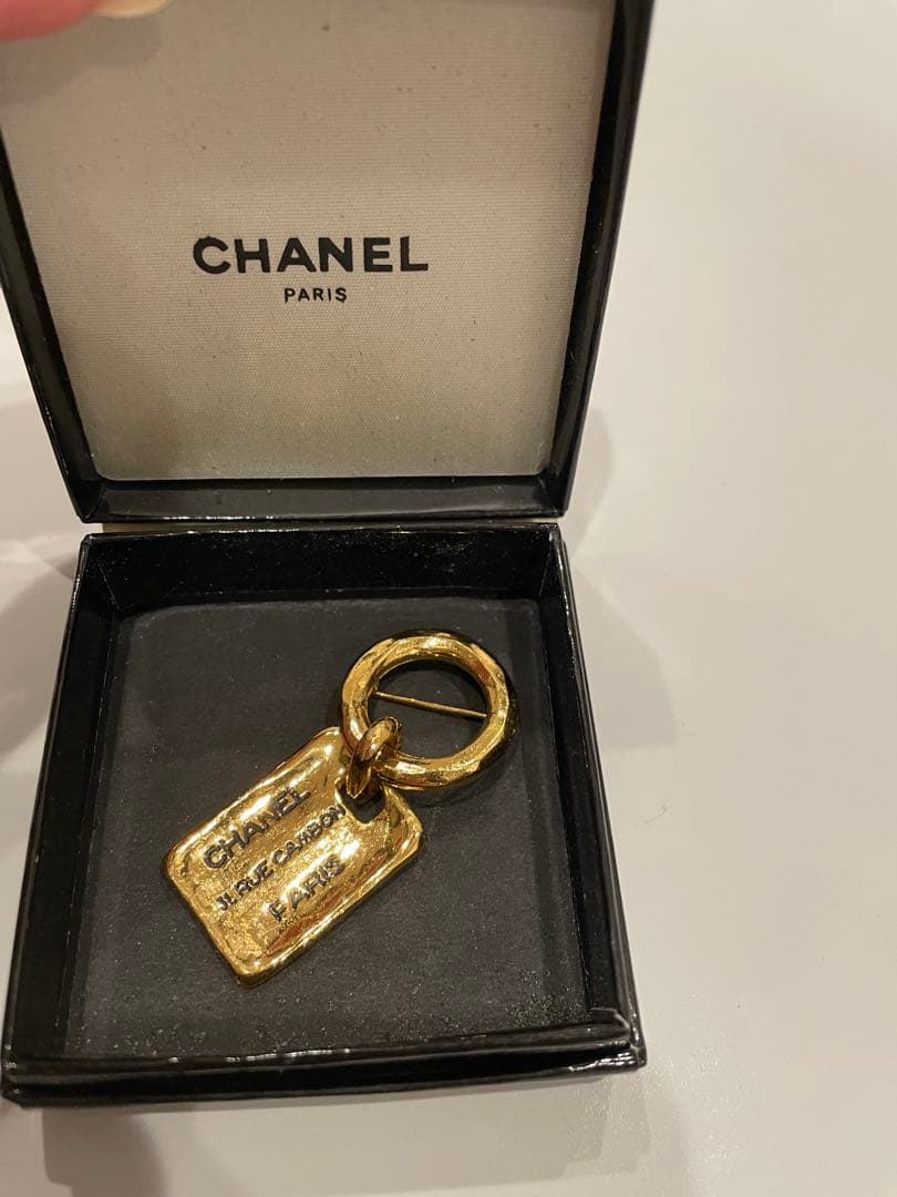 CHANEL　シャネル ゴールド ブローチ ヴィンテージ