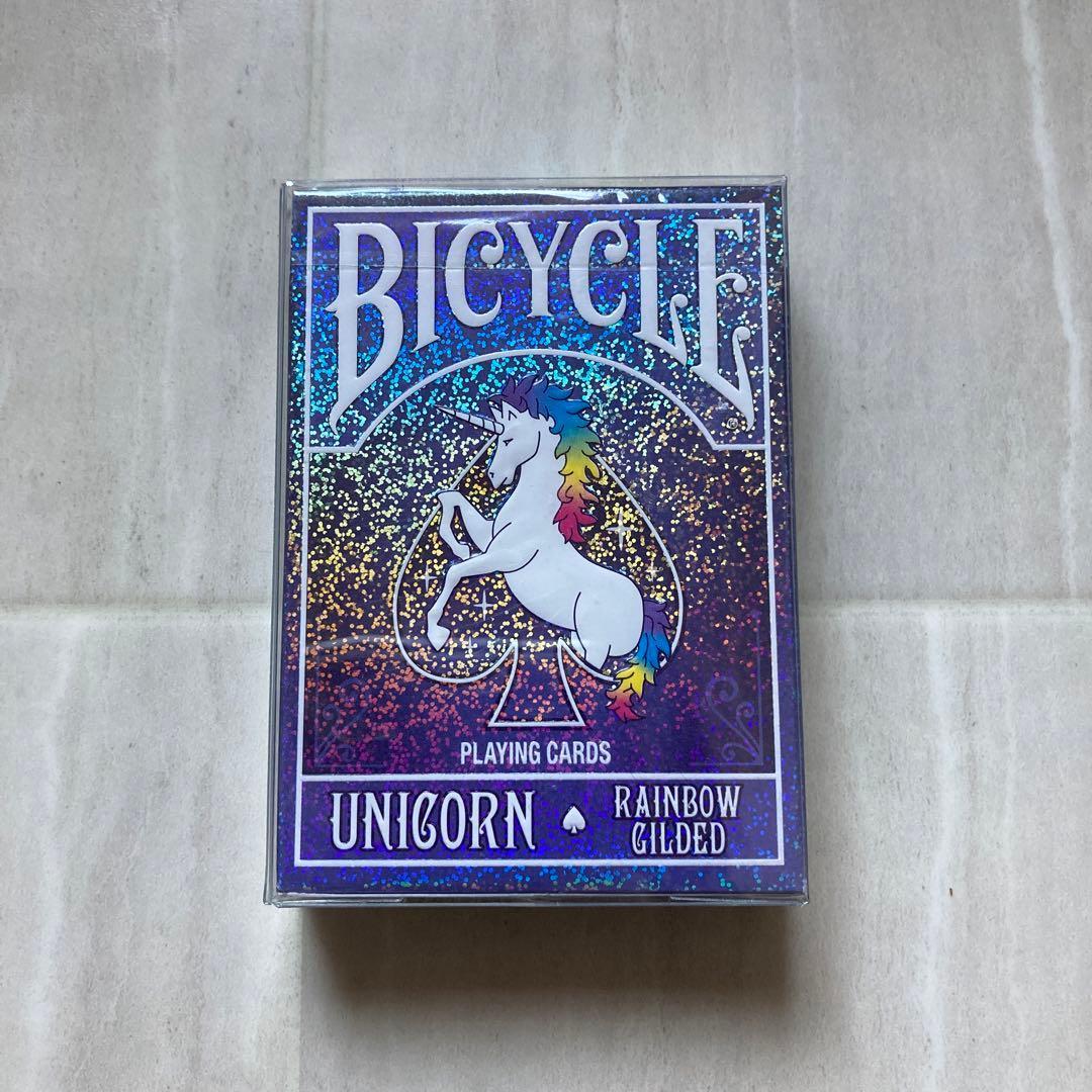 トランプ BICYCLE UNICORN RAINBOW GILDED