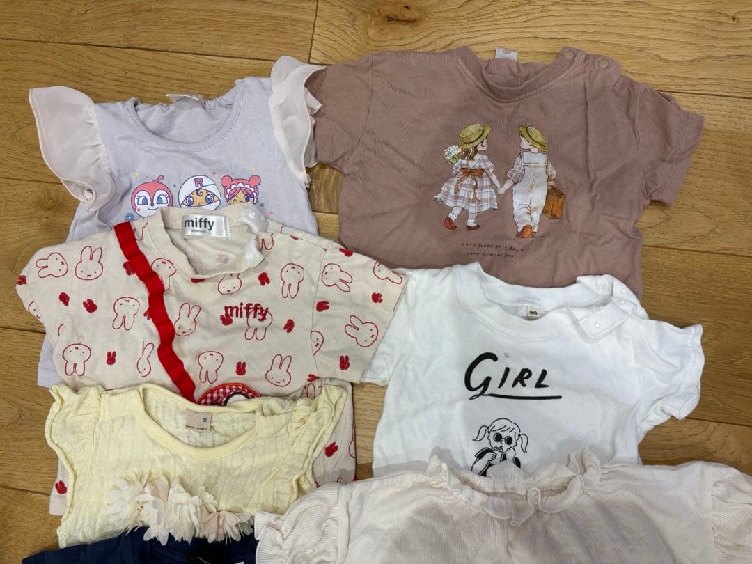 半袖　夏　女の子　80 まとめ売り