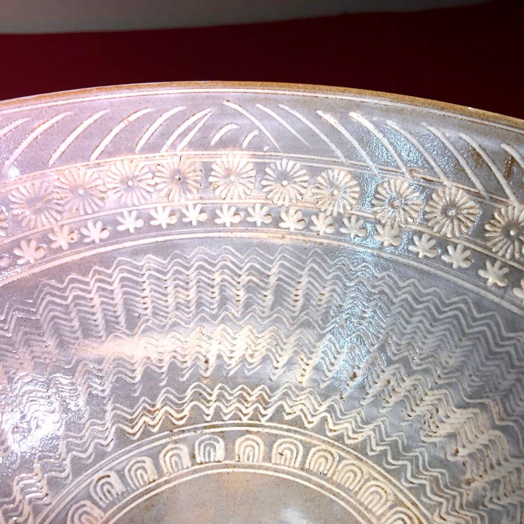 【茶道具】平安竹荘作　三嶋菓子鉢