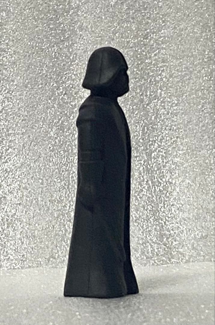 スターウォーズ　ダースベイダー　消しゴム　黒　フィギュア　70年代　GMFGI