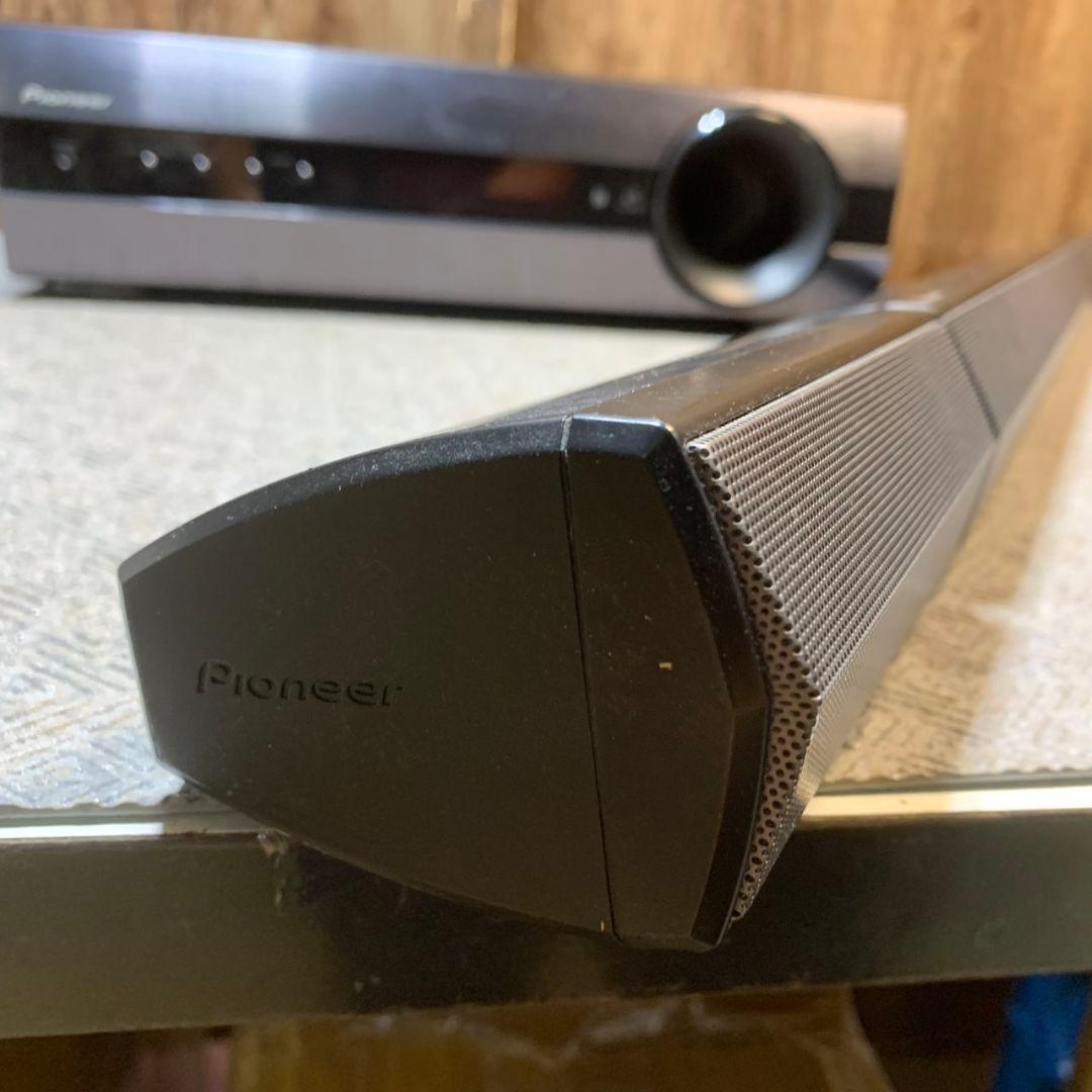 J490 パイオニアアンプサブウーファー SA-SWR45 サウンドバー付き