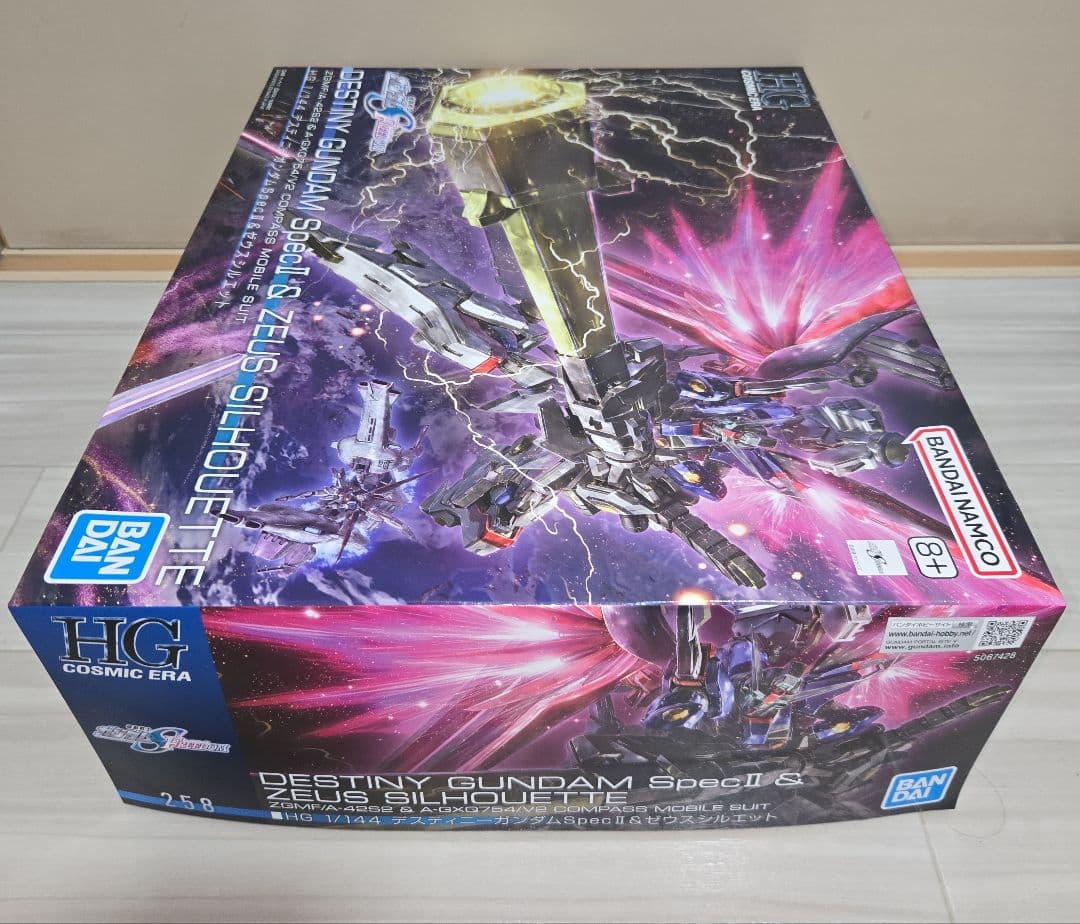 未組立 HG 1/144 デスティニーガンダムSpecII & ゼウスシルエット