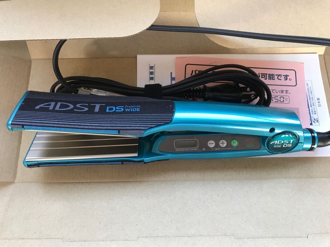 新品未使用　ADST アドスト　プレミアム　ワイド　アイロン　FDS-W37