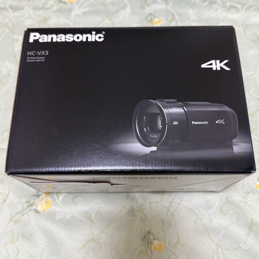 ほぼ新品 Panasonic HC-VX3（ホワイト）高品質アクセサリー一式