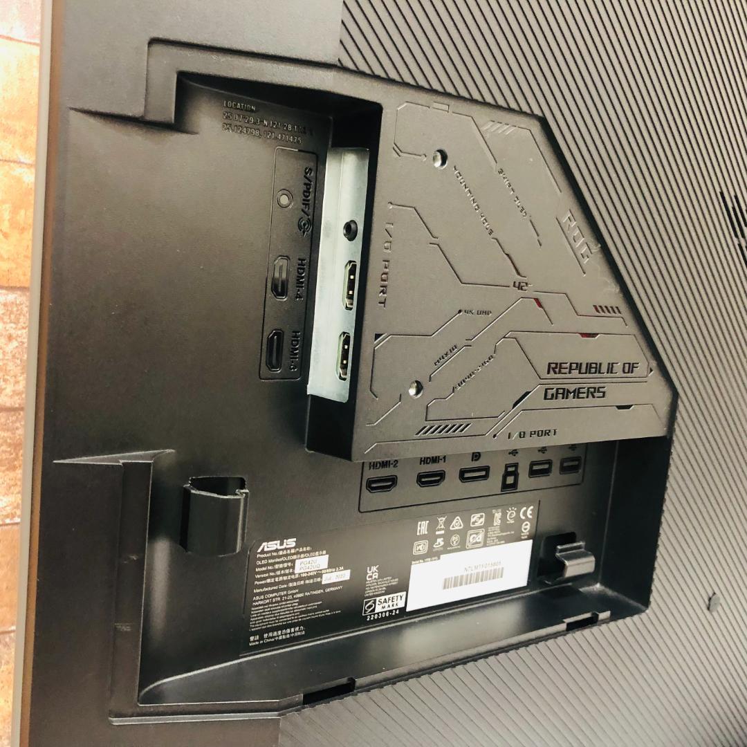 【送料無料】ASUS モニターROG Swift OLED PG42UQ 現状品