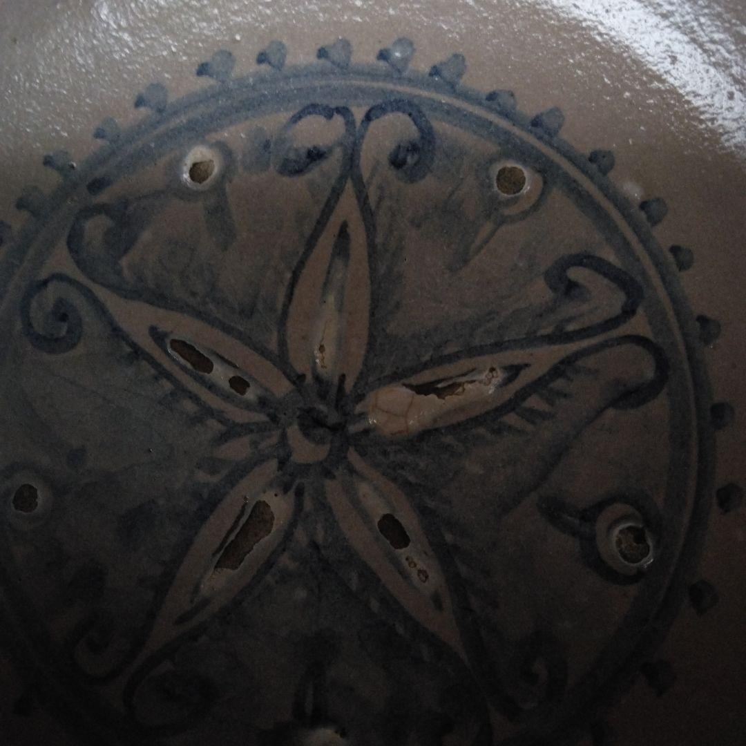 大鉢　茶道具　石はぜ