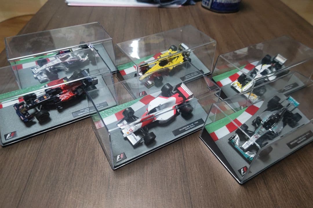【値下げ】F1ミニカー　モデルカー　デアゴスティーニ　６台セット