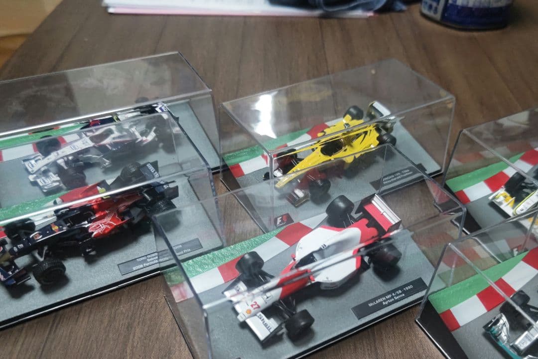 【値下げ】F1ミニカー　モデルカー　デアゴスティーニ　６台セット