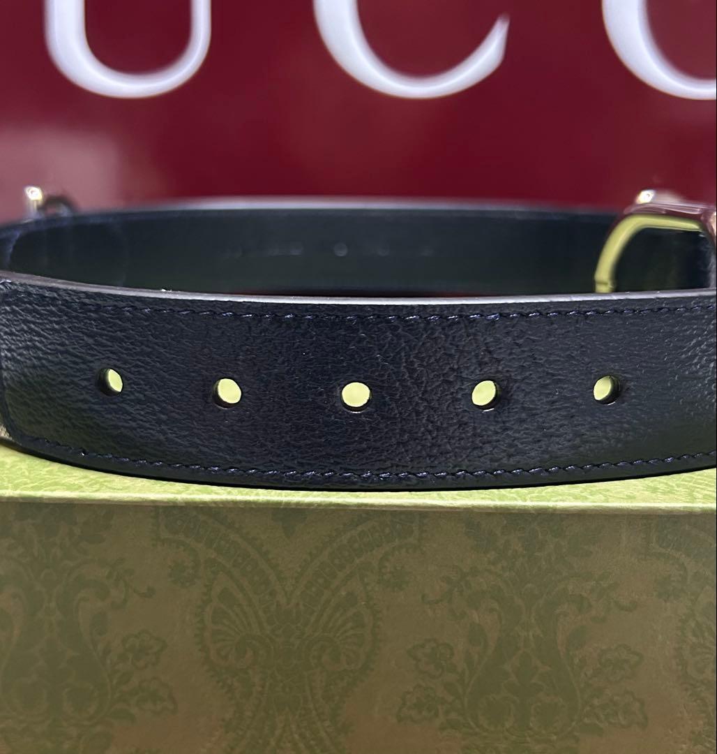 新品 未使用 GUCCI グッチ GGキャンパス ペット 首輪 L