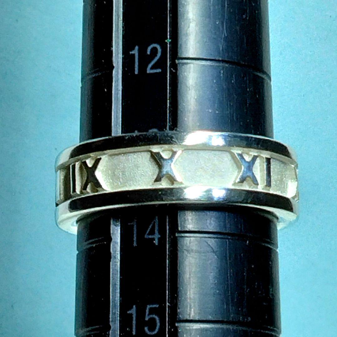 ティファニーアトラスリング 13.5号　新品仕上げ　ほぼ無傷未使用に近い