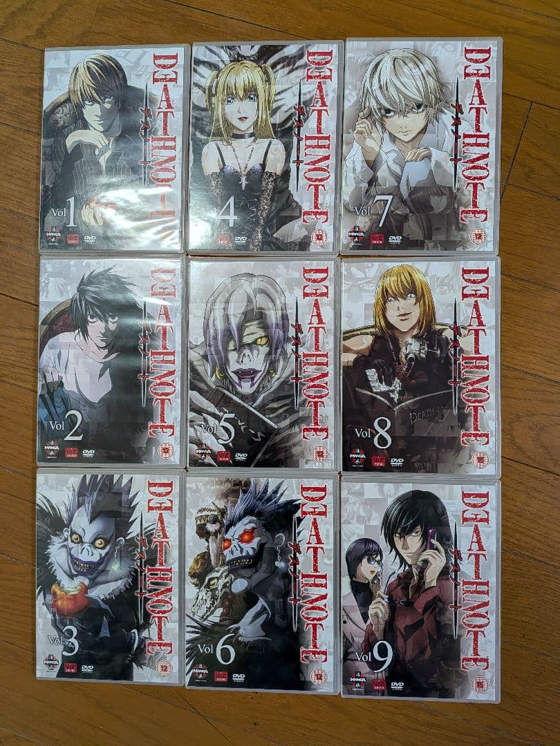 【最終価格】DEATH NOTE 英語版 全12巻＋英語版DVD BOXセット