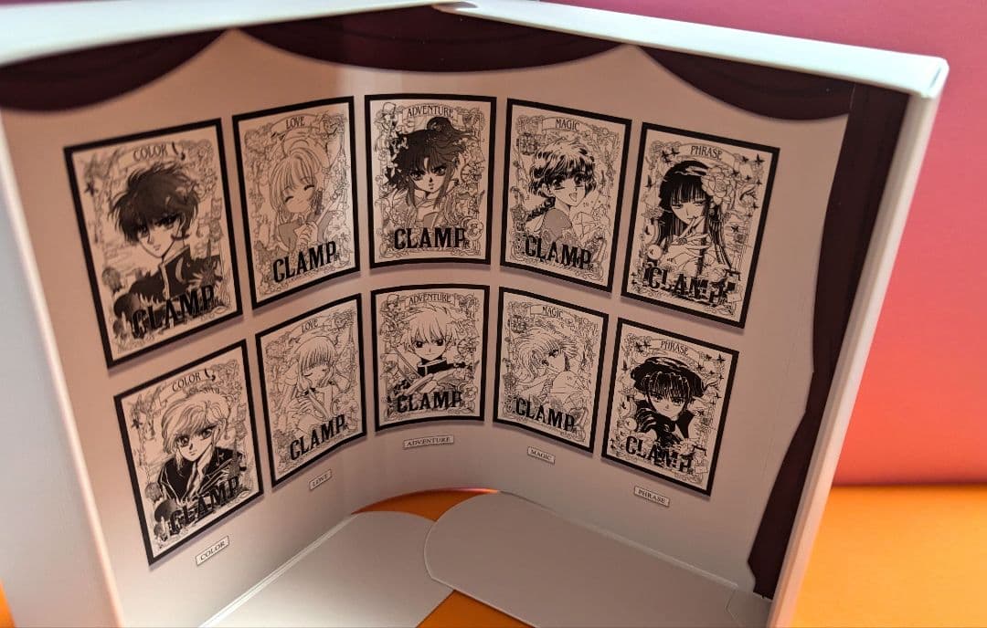 CLAMP展　限定特製カード　都営、東京メトロきっぷ等セット