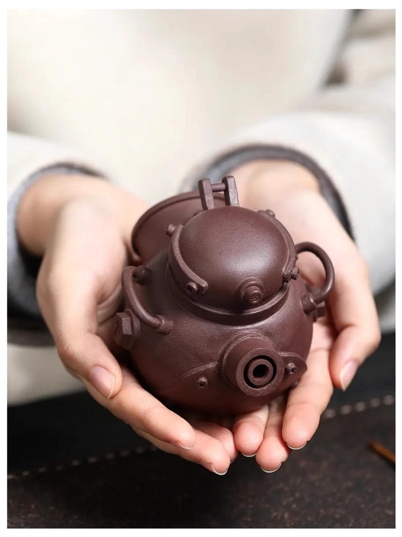 慕茗雅器 中国茶器 宜興紫砂壺 シャーマンタンク 180cc