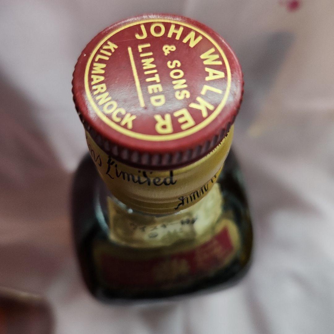 ウイスキー　古酒ジョニーウォーカー　２本セット　未開栓