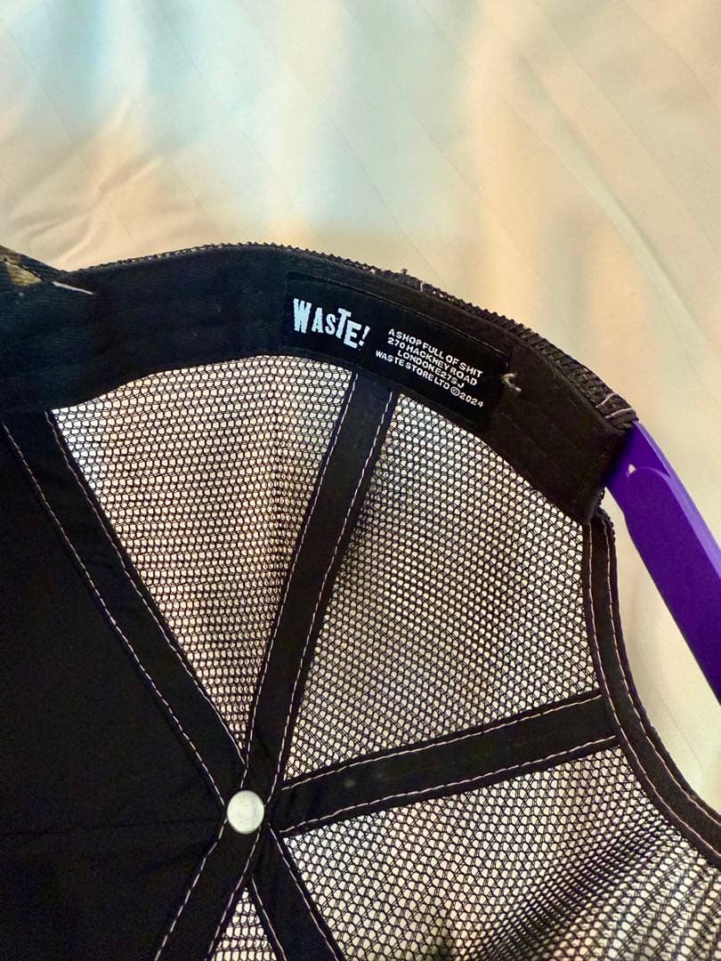 quiet glow WASTE! 2024 トラッカーキャップ