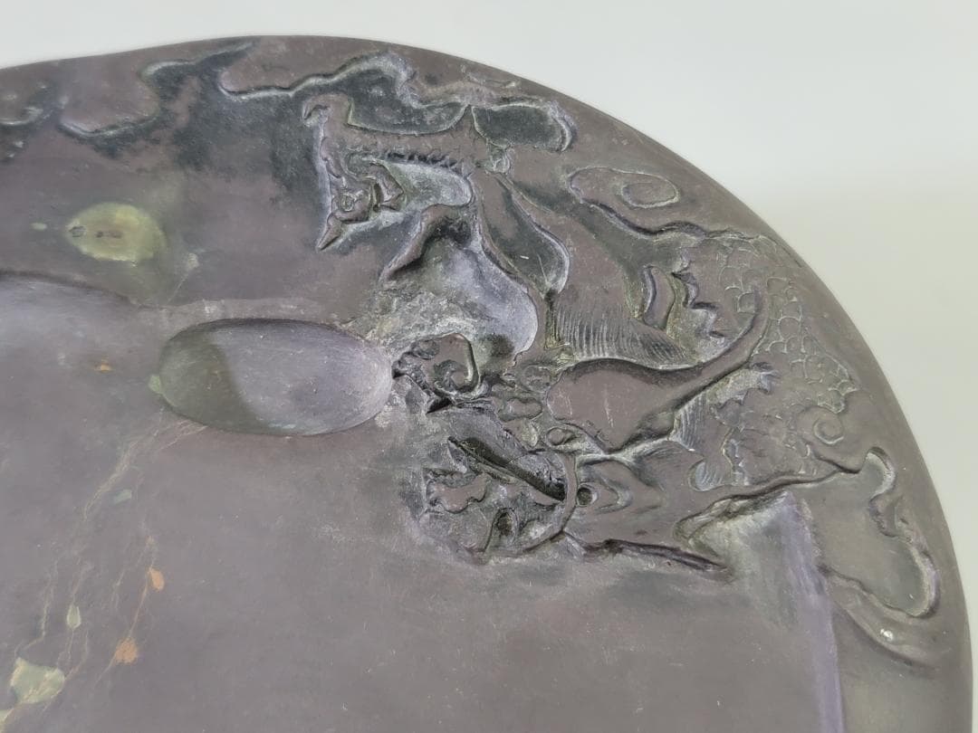 文房四宝 古 宋端渓 雲龍硯 希少品 DT631