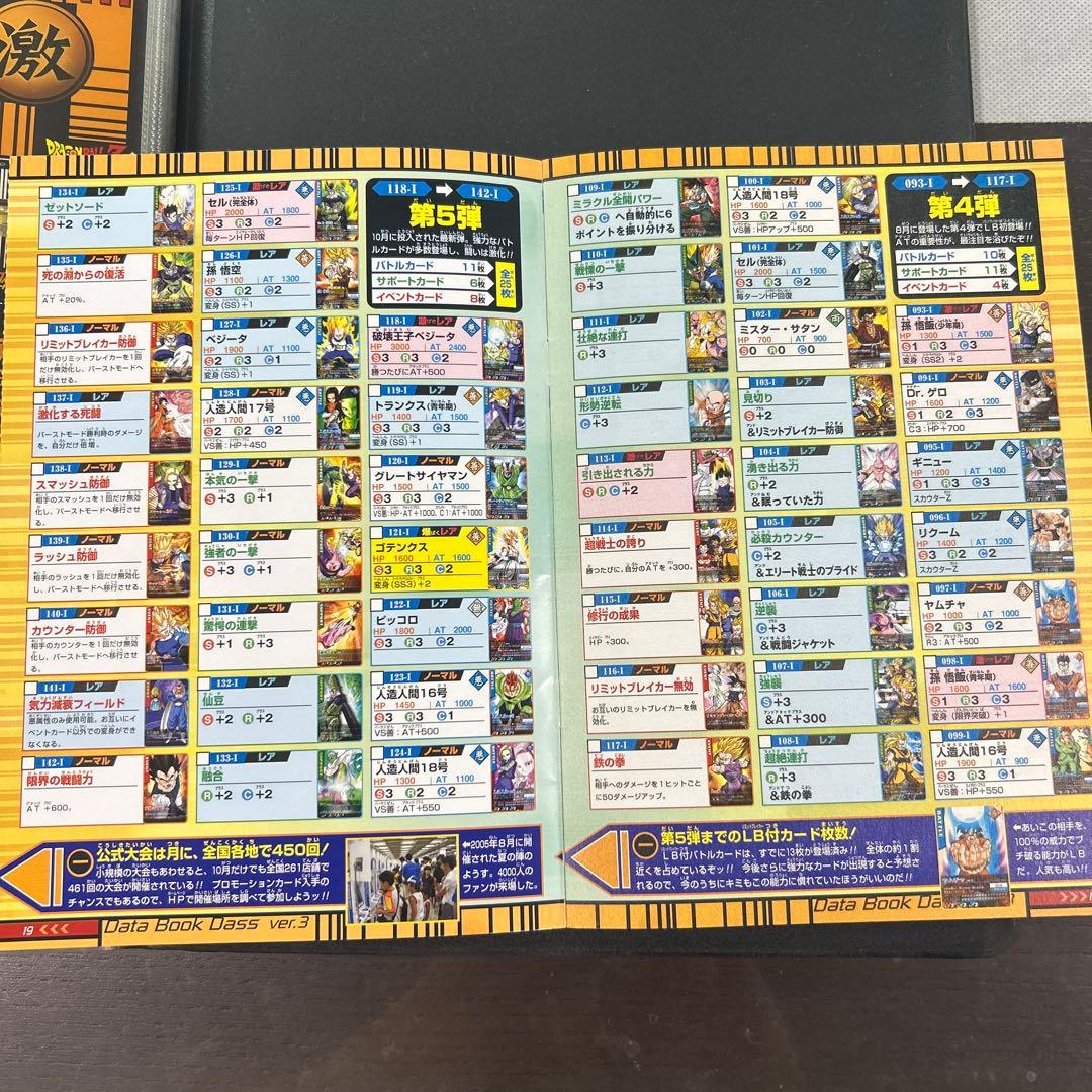ひろドラゴンボールデータカードダス Z1 フルコンプリート第1弾〜第7弾