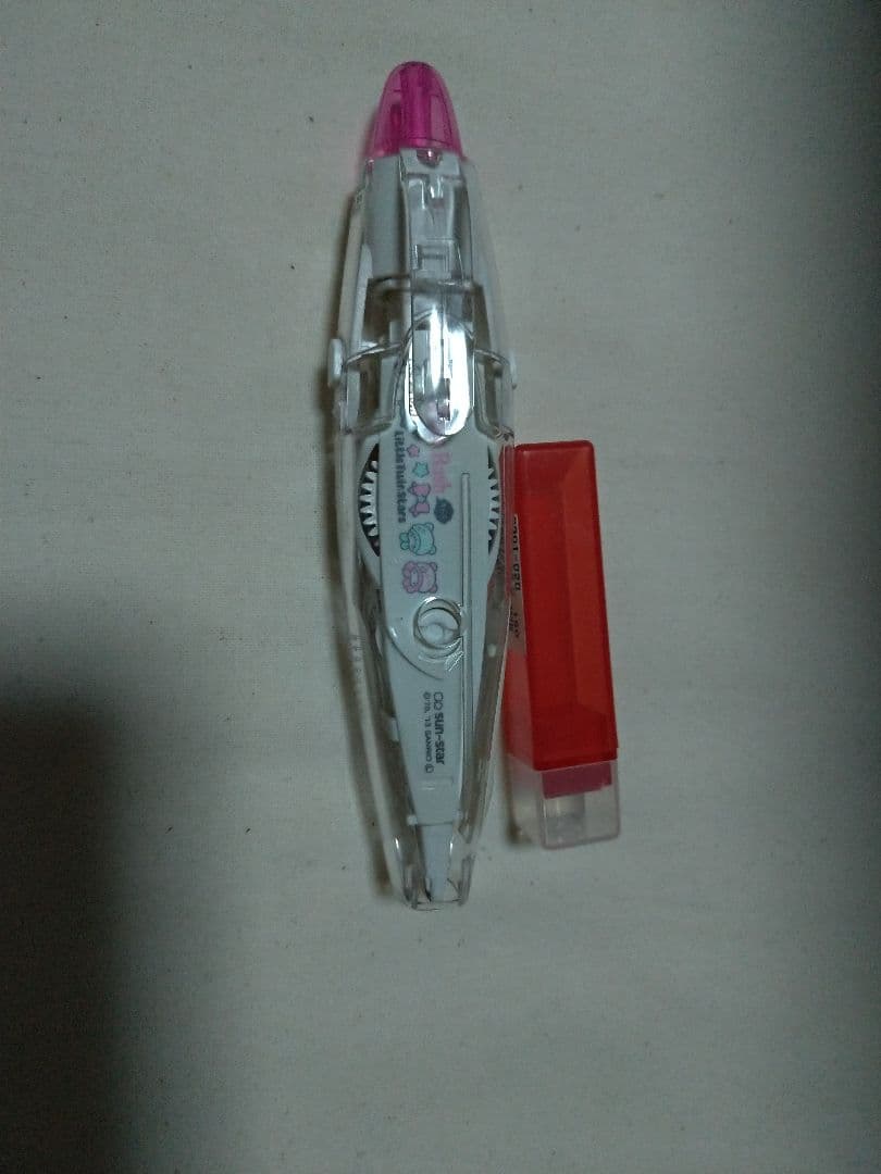 修正ペン クリア・ピンク・レッド