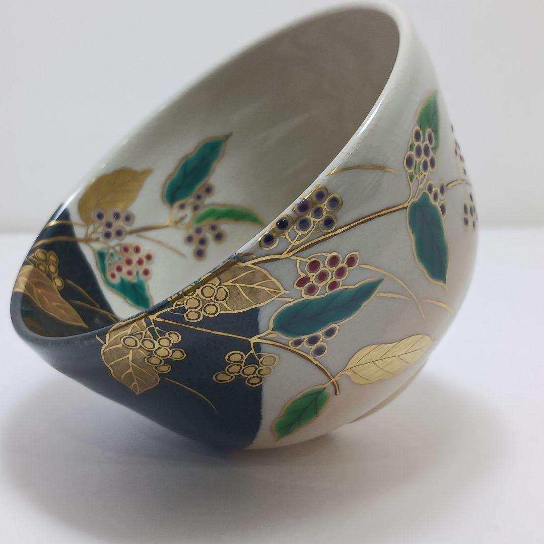 専用Y2913-1 茶道具 京焼 押小路窯 庄左エ門作 色絵紫式部 茶碗 し