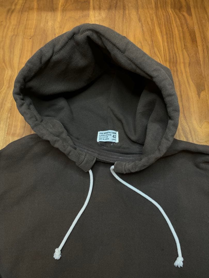 【TCB×SURE's】Alaska Hoodie ブラウン サイズ42