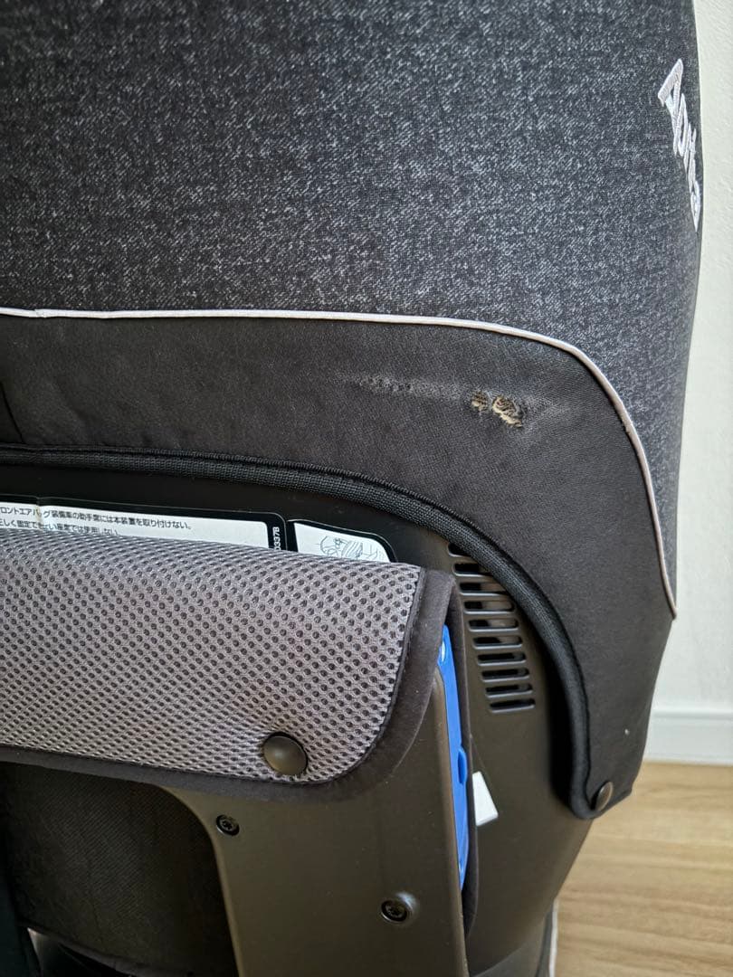 Aprica クルリラ　プレミアム　ISOFIX シートベルト