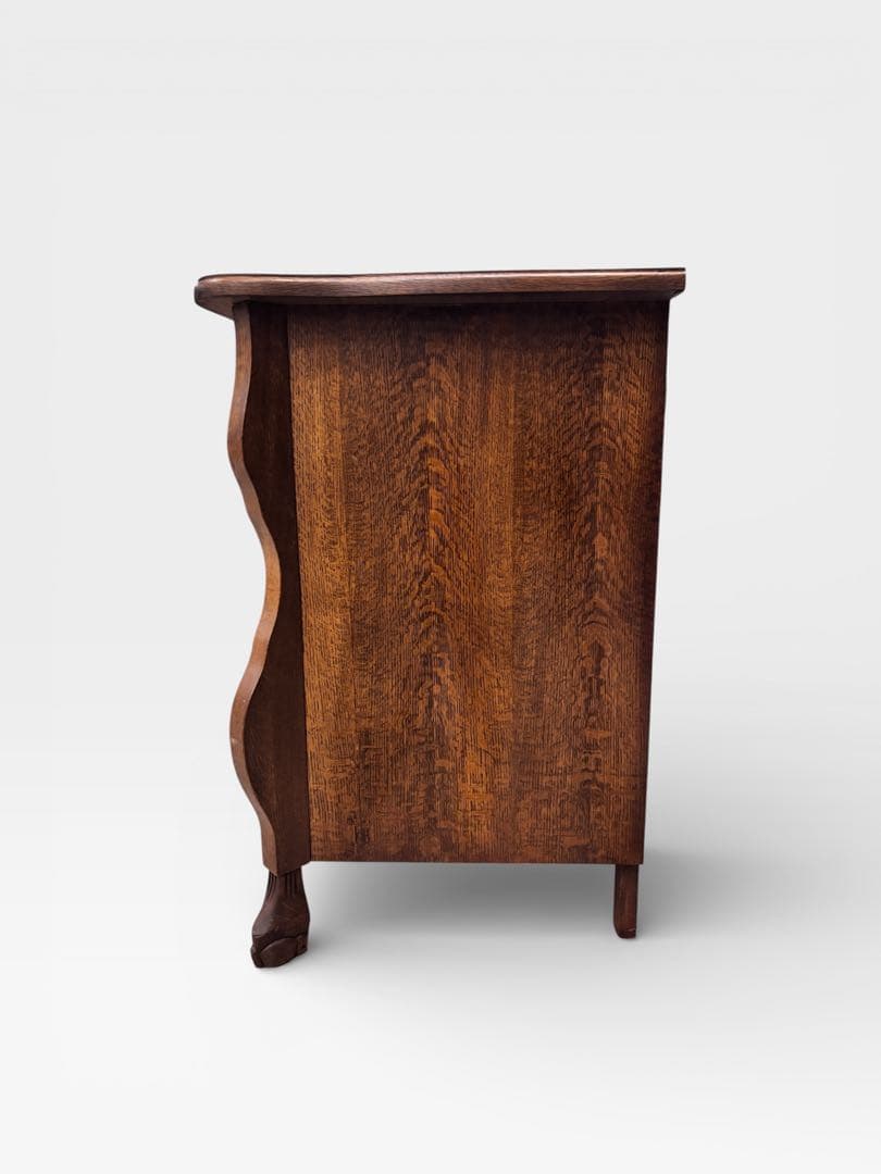 英国アンティーク 大型 木製サイドボード 飾り棚 チェスト カウンターテーブル