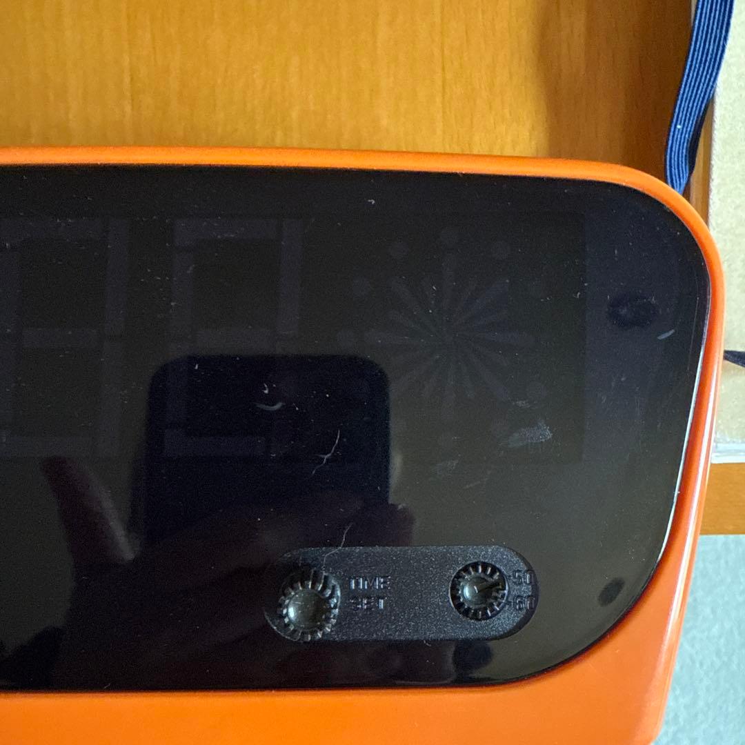 LUMITIME デジタル置時計 オレンジ