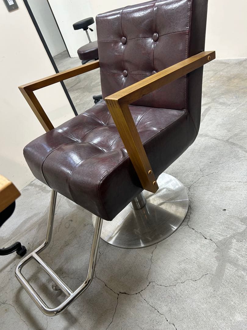 【中古】椅子 美容室 美容院 スタイリングチェア#03